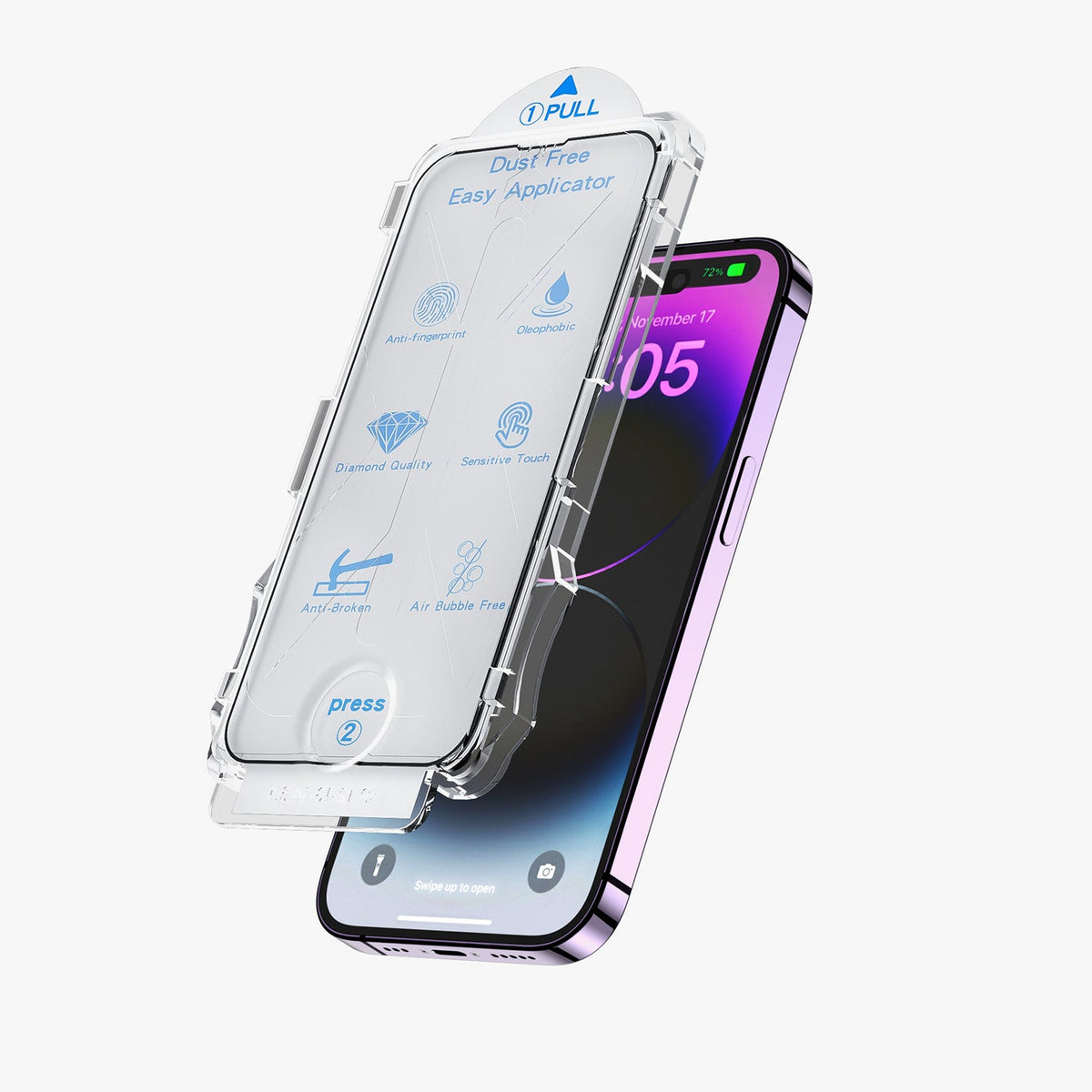 iPhone 17 Pro Max - Ultra HD Screen Protector with Easy Applicator