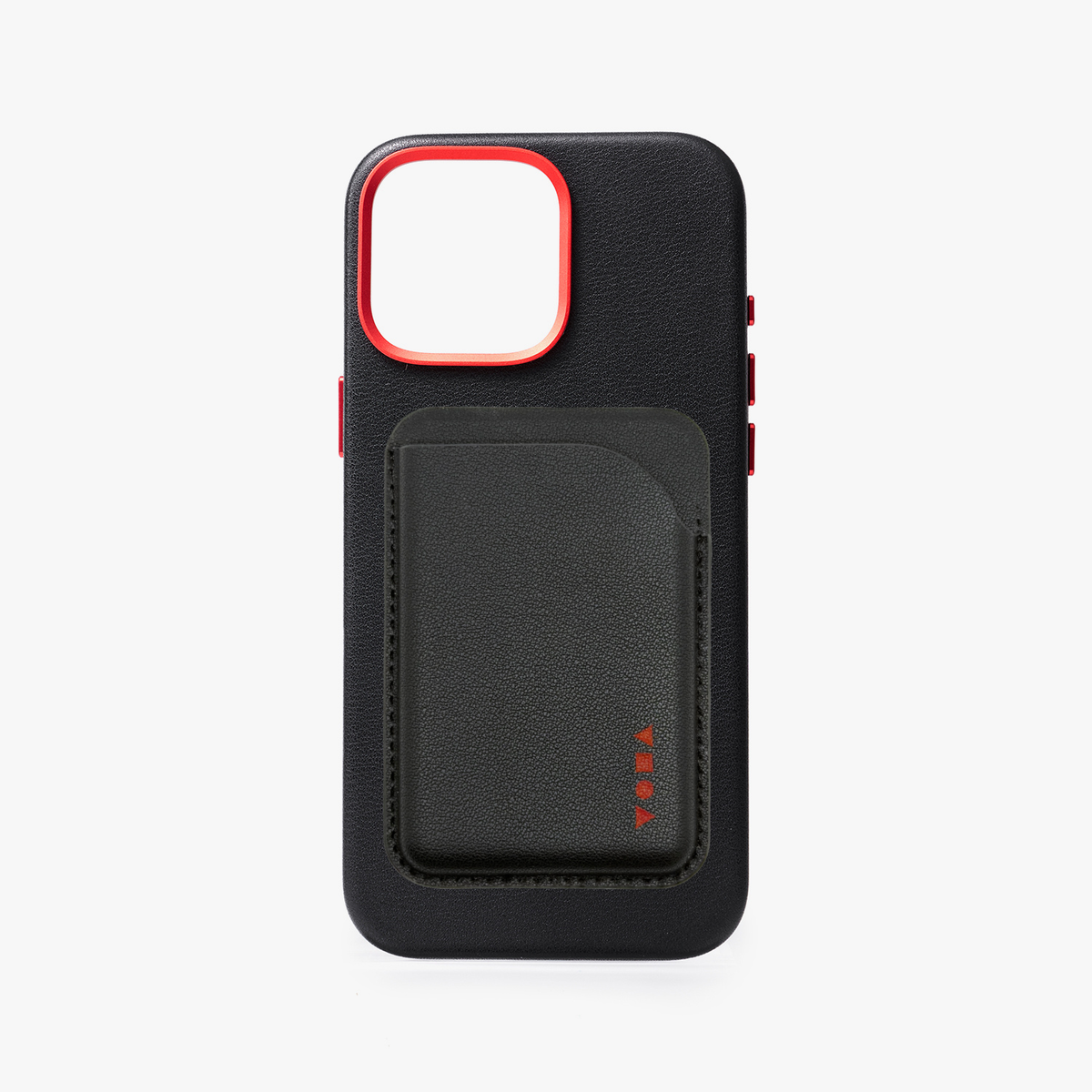 iPhone 16 Pro Max MagSafe Leather Case with Leather MagSafe Wallet Bundle